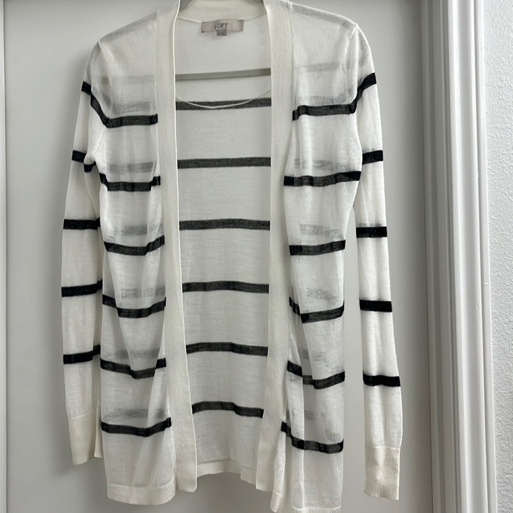 Sheer cardigan